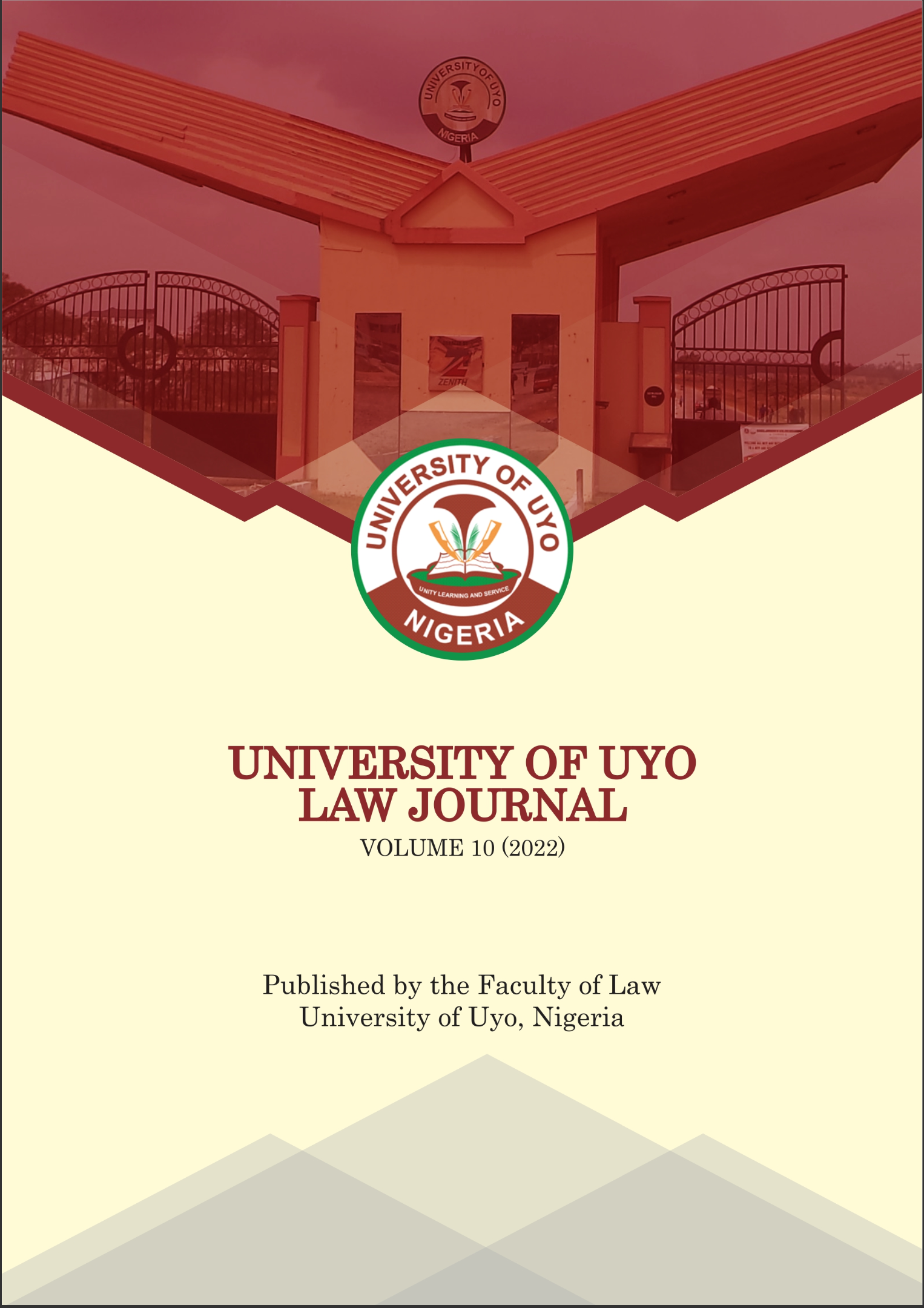 UNIVERSITY OF UYO LAW JOURNAL